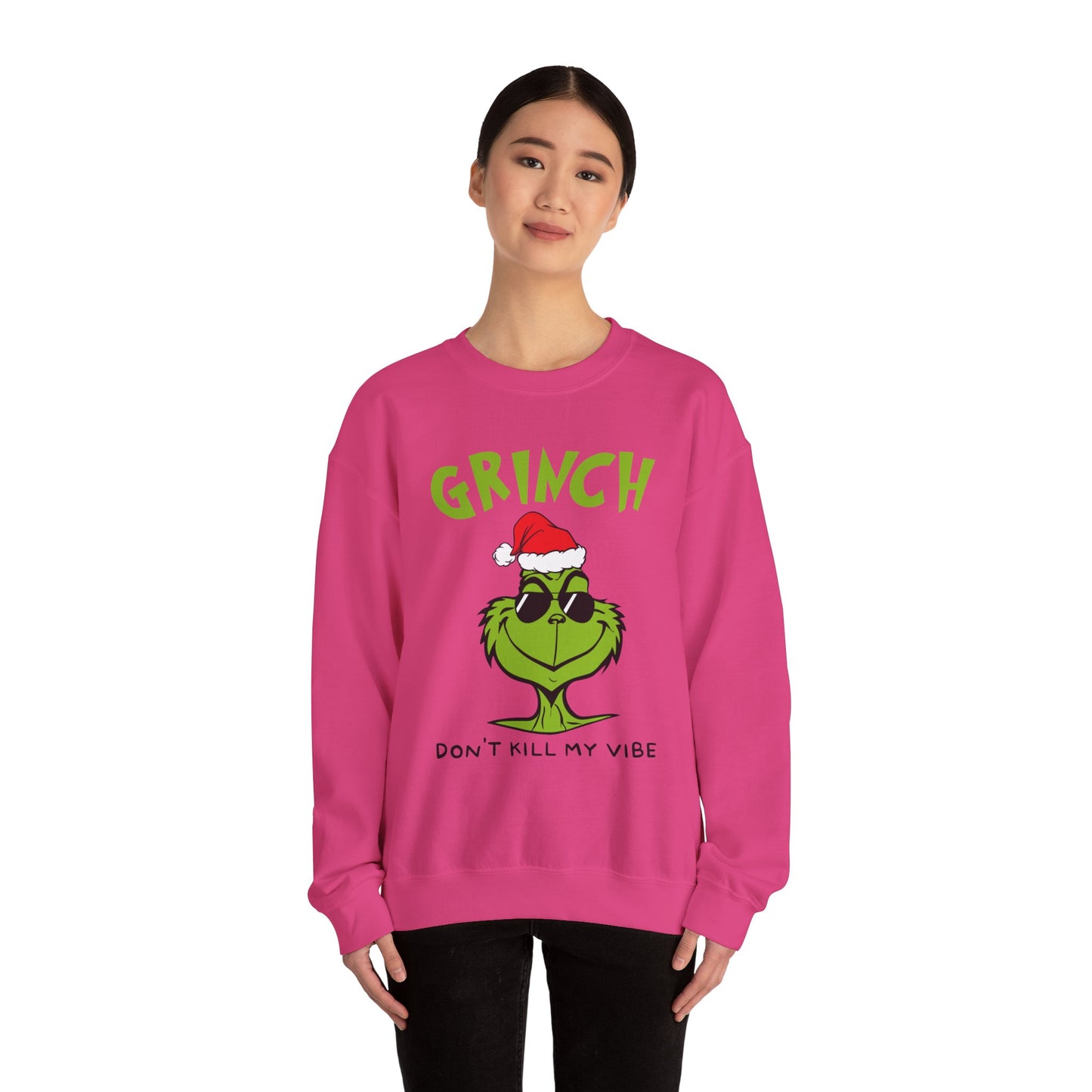 Grinch Don't Kill My Vibe Crewneck Sweatshirt