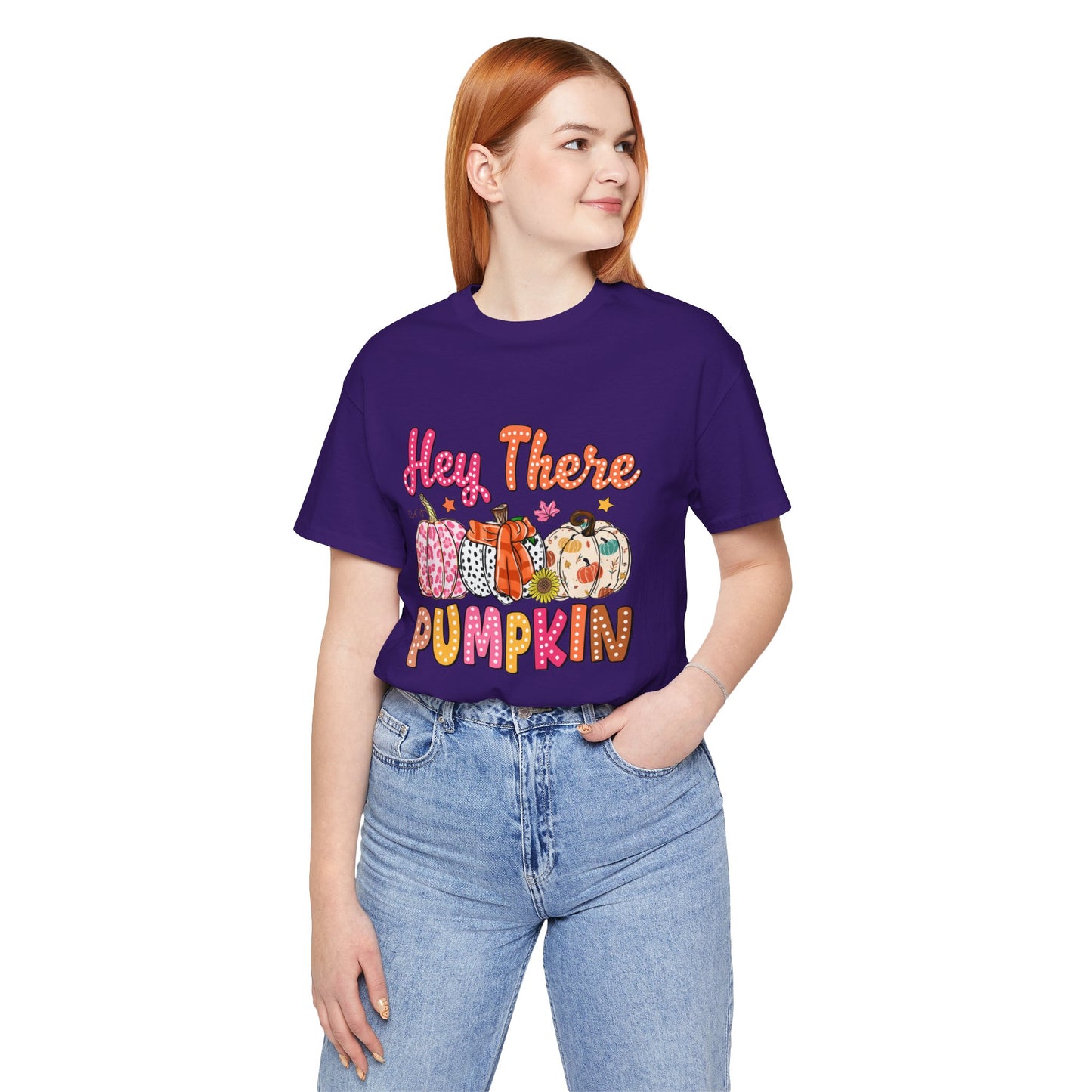 "Hey There Pumpkin"  Short Sleeve Tee