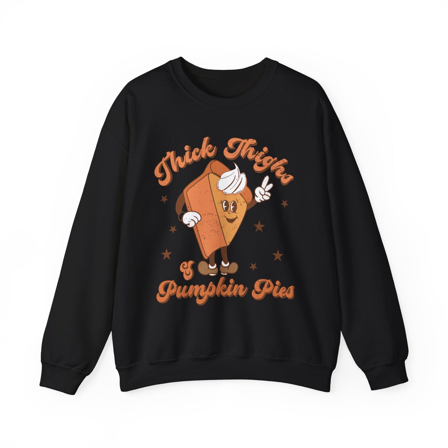 "Thick Thighs & Pumpkin Pies" Crewneck Sweatshirt