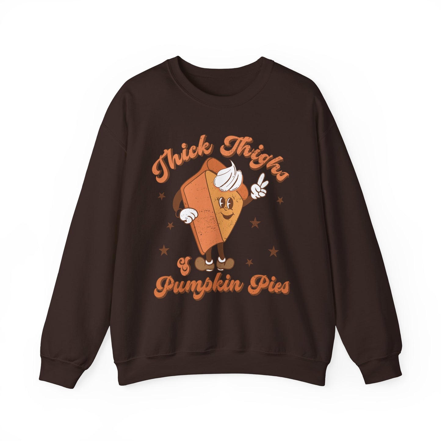 "Thick Thighs & Pumpkin Pies" Crewneck Sweatshirt