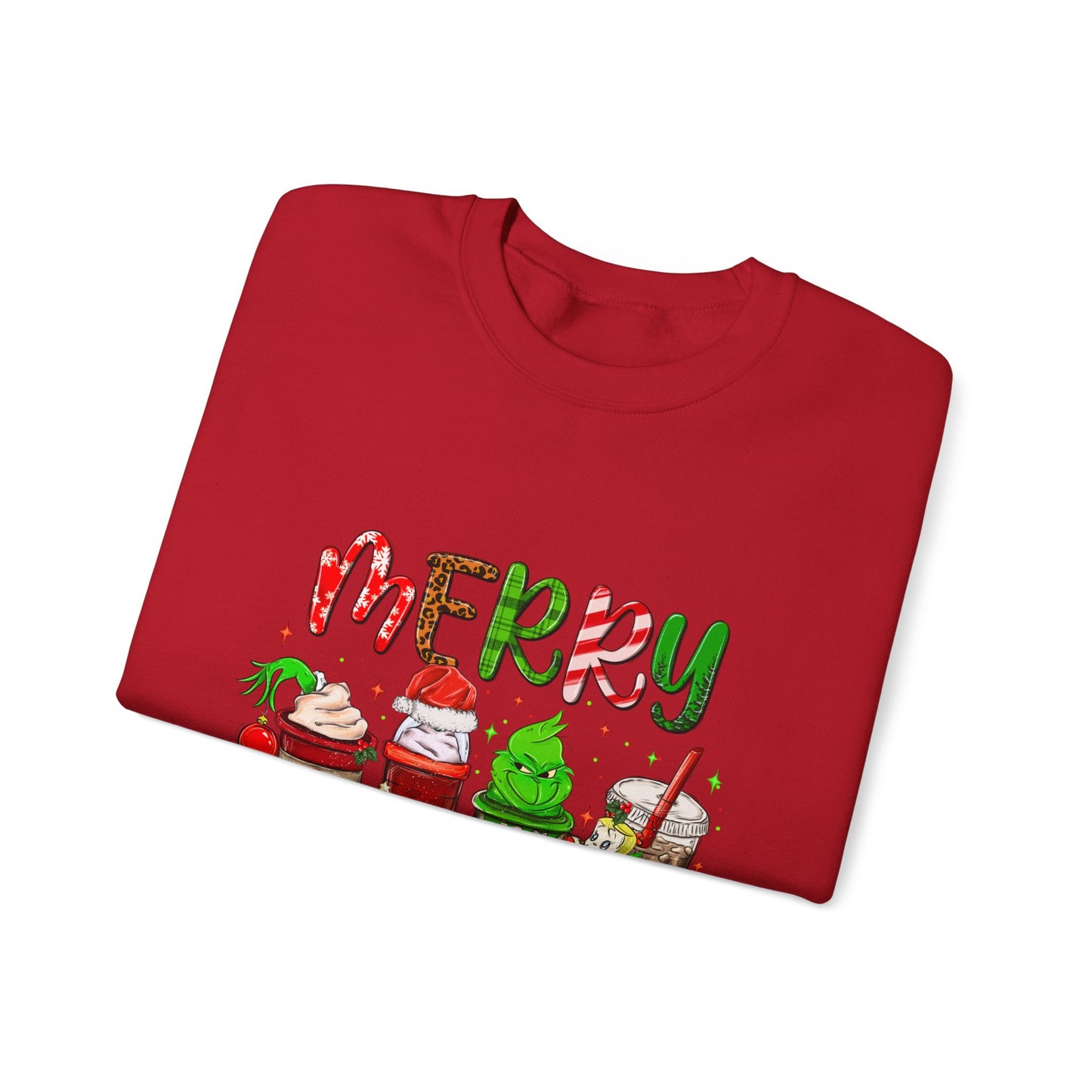 Merry Grinchmas Crewneck Sweatshirt