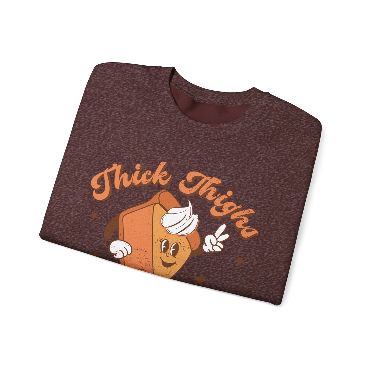 "Thick Thighs & Pumpkin Pies" Crewneck Sweatshirt