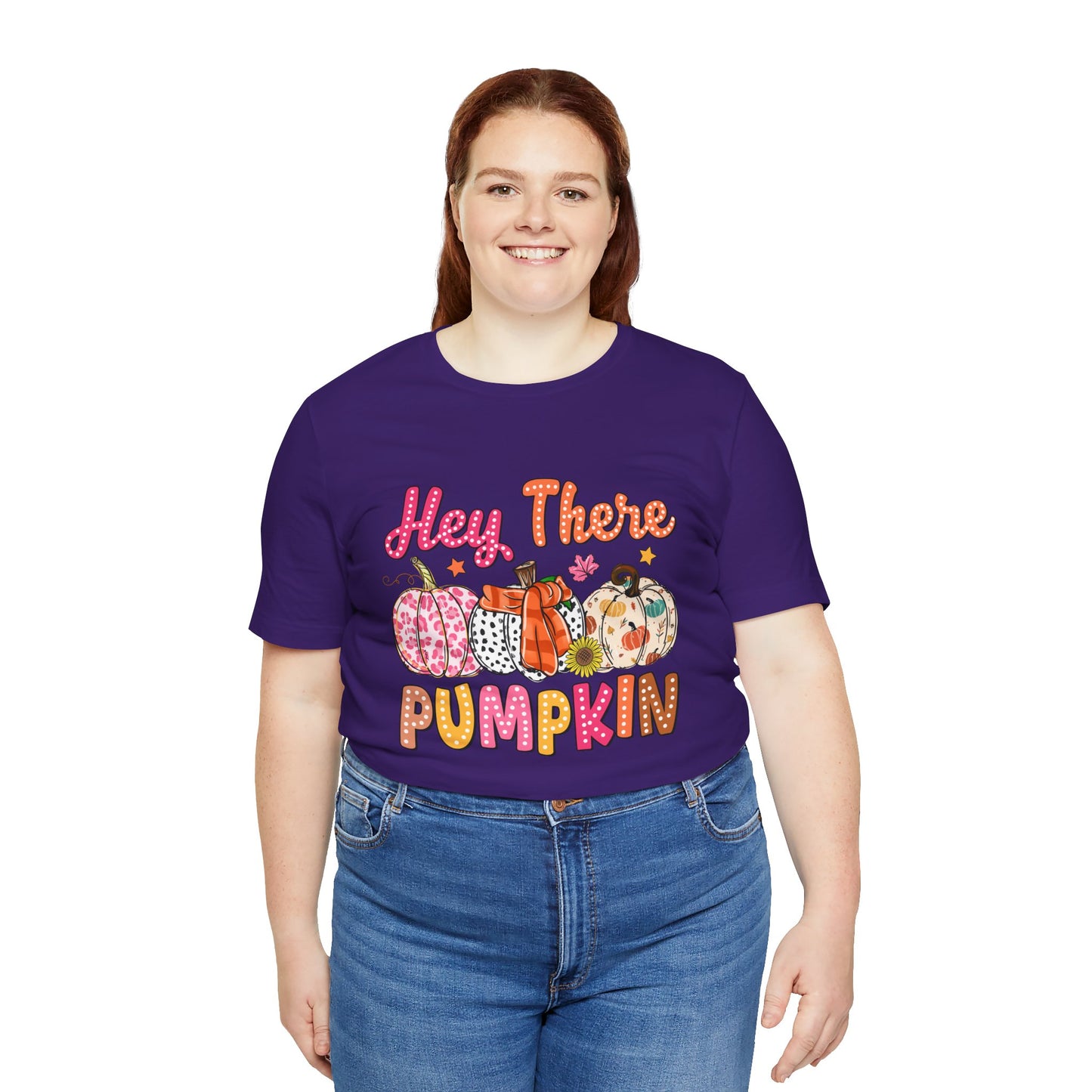 "Hey There Pumpkin"  Short Sleeve Tee