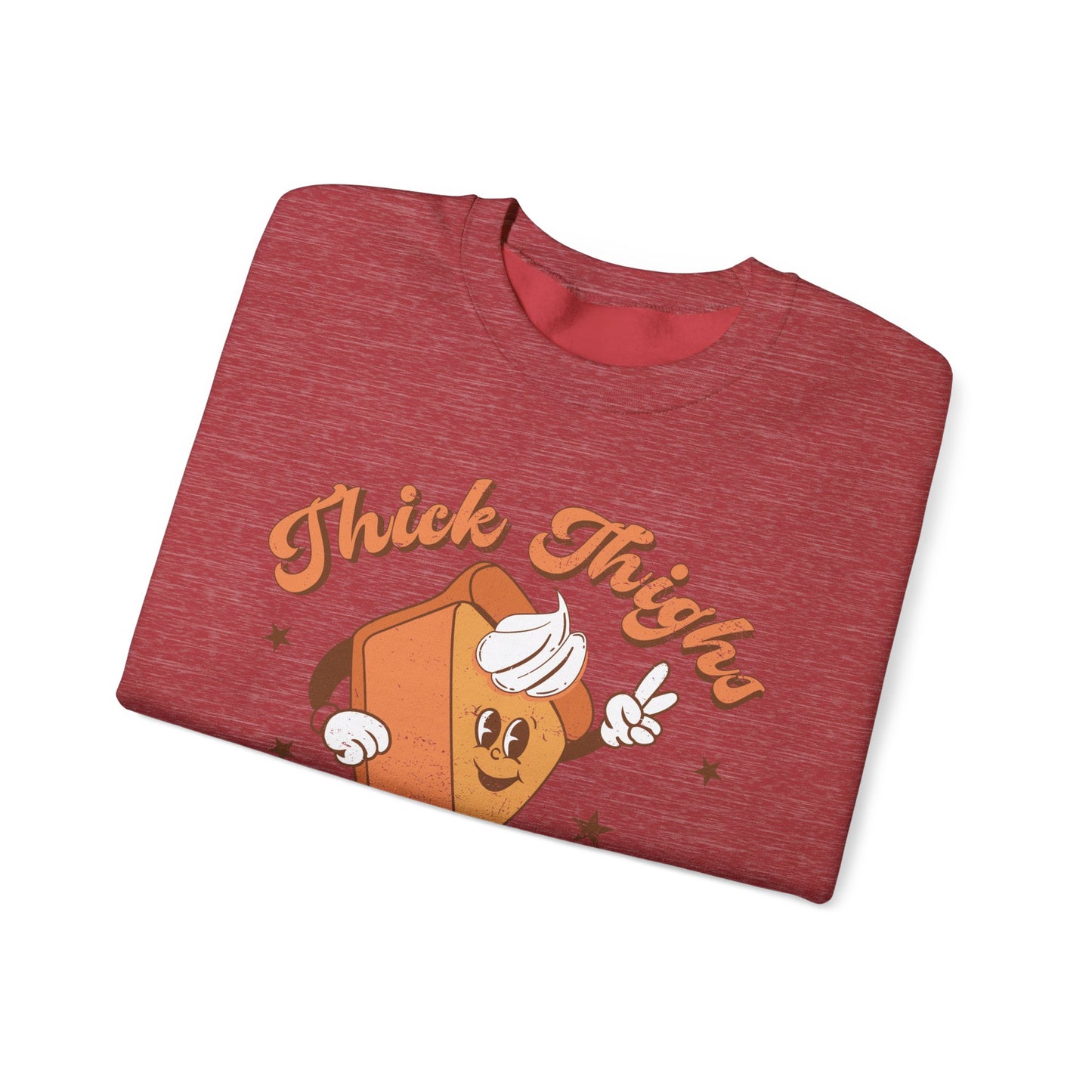 "Thick Thighs & Pumpkin Pies" Crewneck Sweatshirt