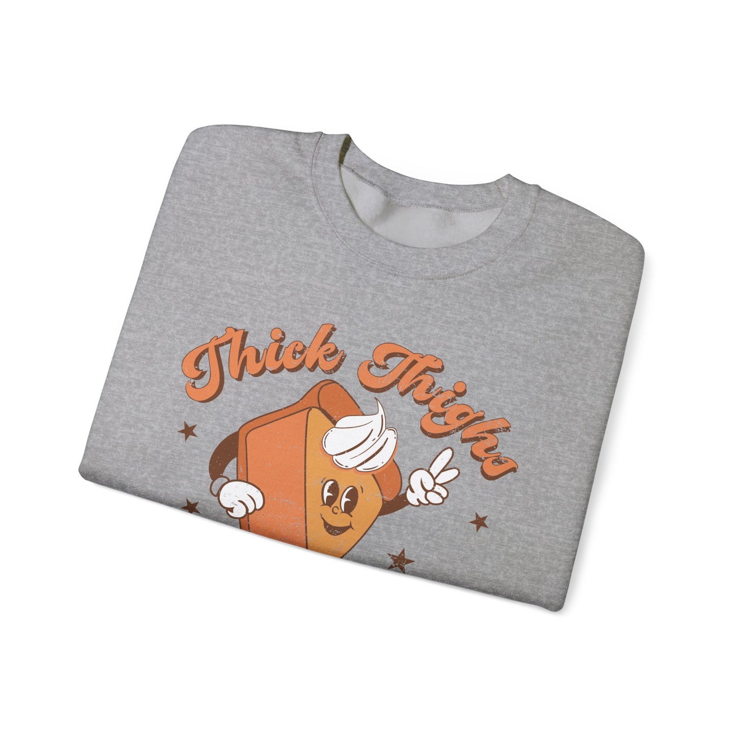 "Thick Thighs & Pumpkin Pies" Crewneck Sweatshirt