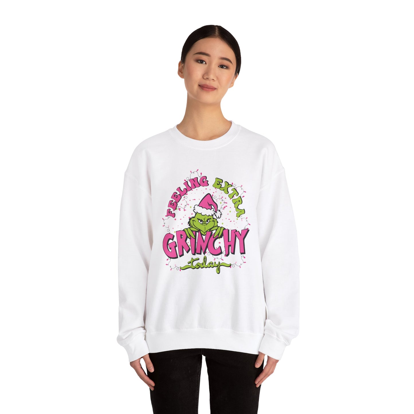 Feelin' Extra Grinchy Crewneck Sweatshirt