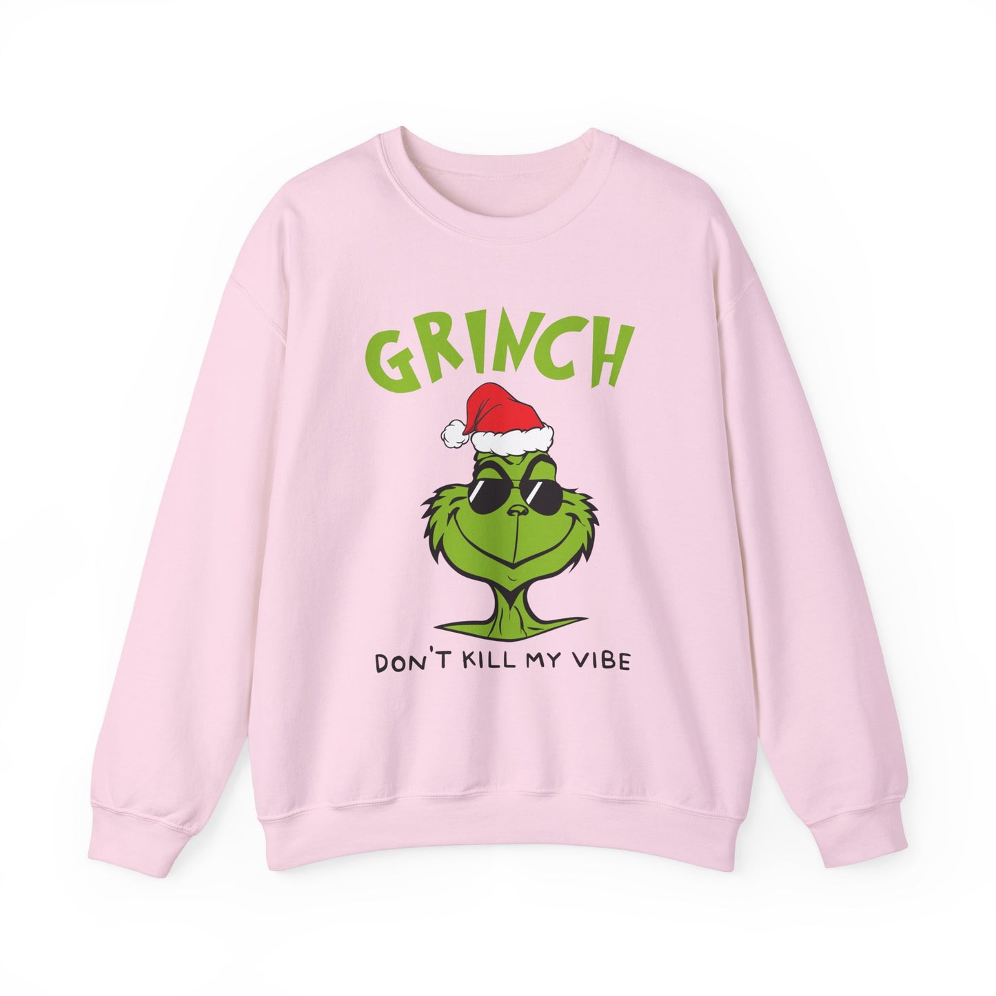 Grinch Don't Kill My Vibe Crewneck Sweatshirt