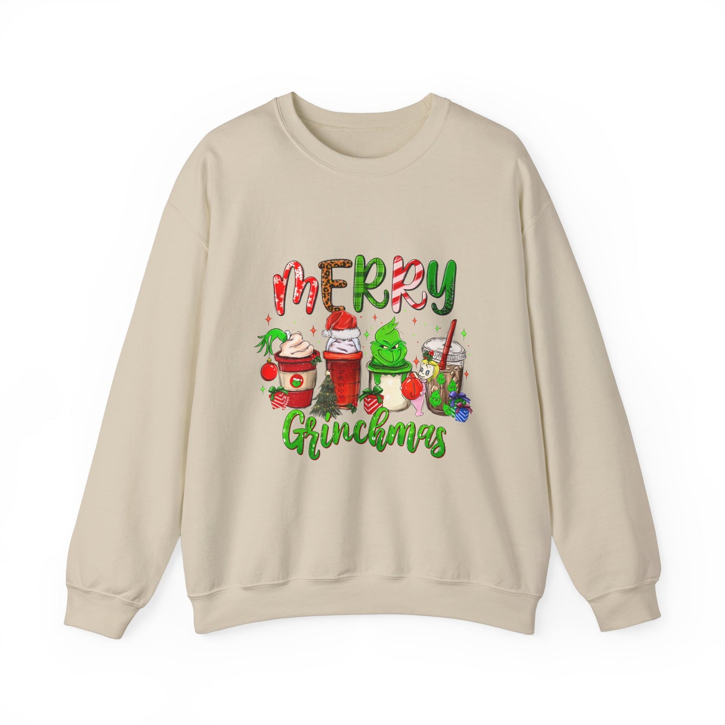 Merry Grinchmas Crewneck Sweatshirt