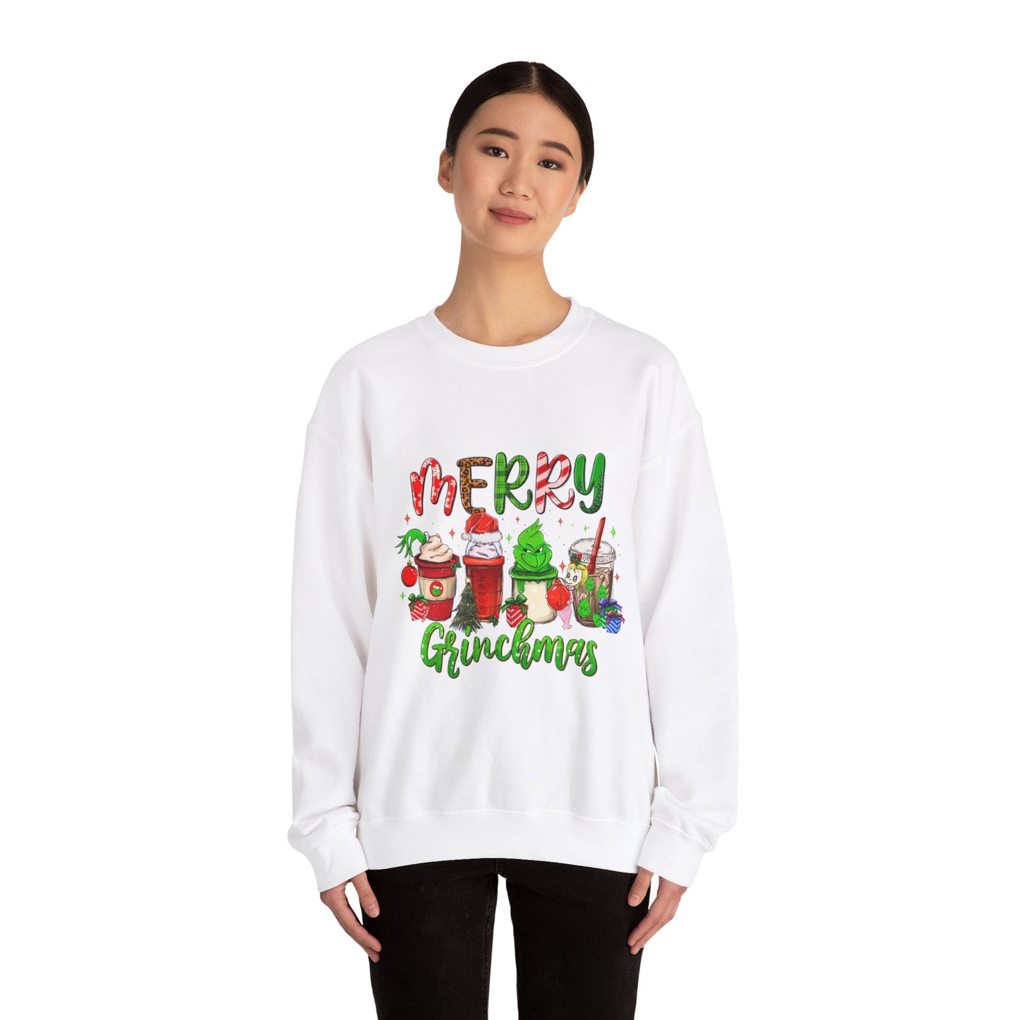 Merry Grinchmas Crewneck Sweatshirt