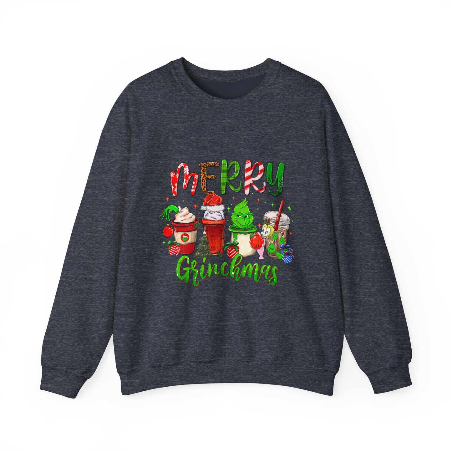 Merry Grinchmas Crewneck Sweatshirt