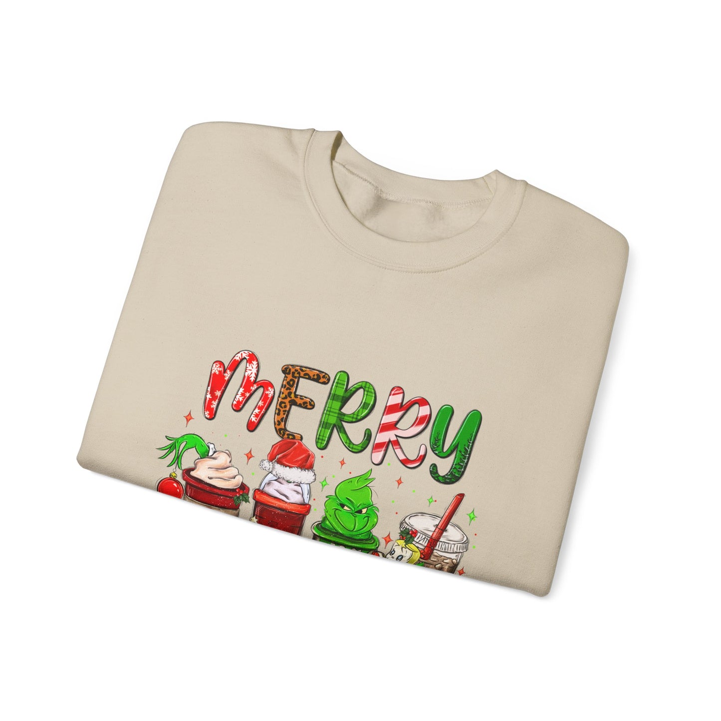 Merry Grinchmas Crewneck Sweatshirt