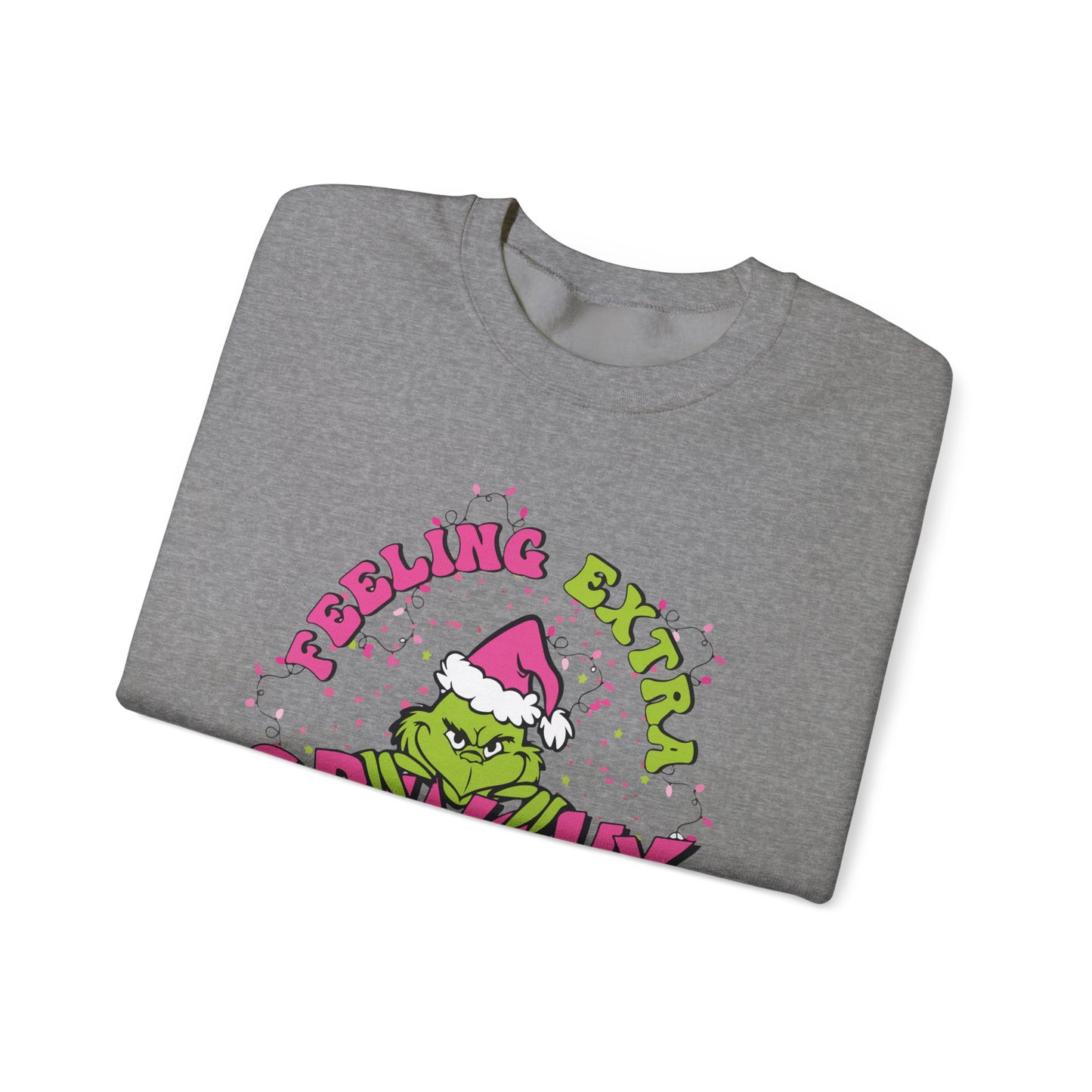 Feelin' Extra Grinchy Crewneck Sweatshirt