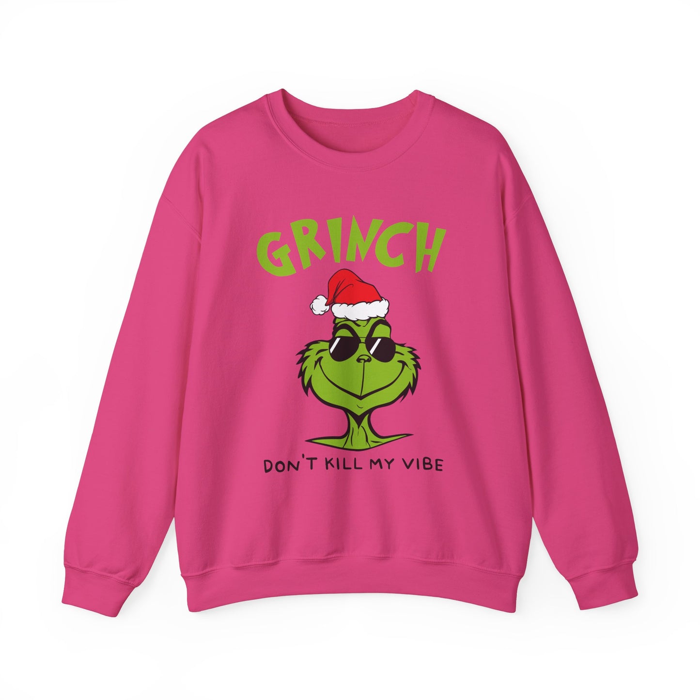 Grinch Don't Kill My Vibe Crewneck Sweatshirt