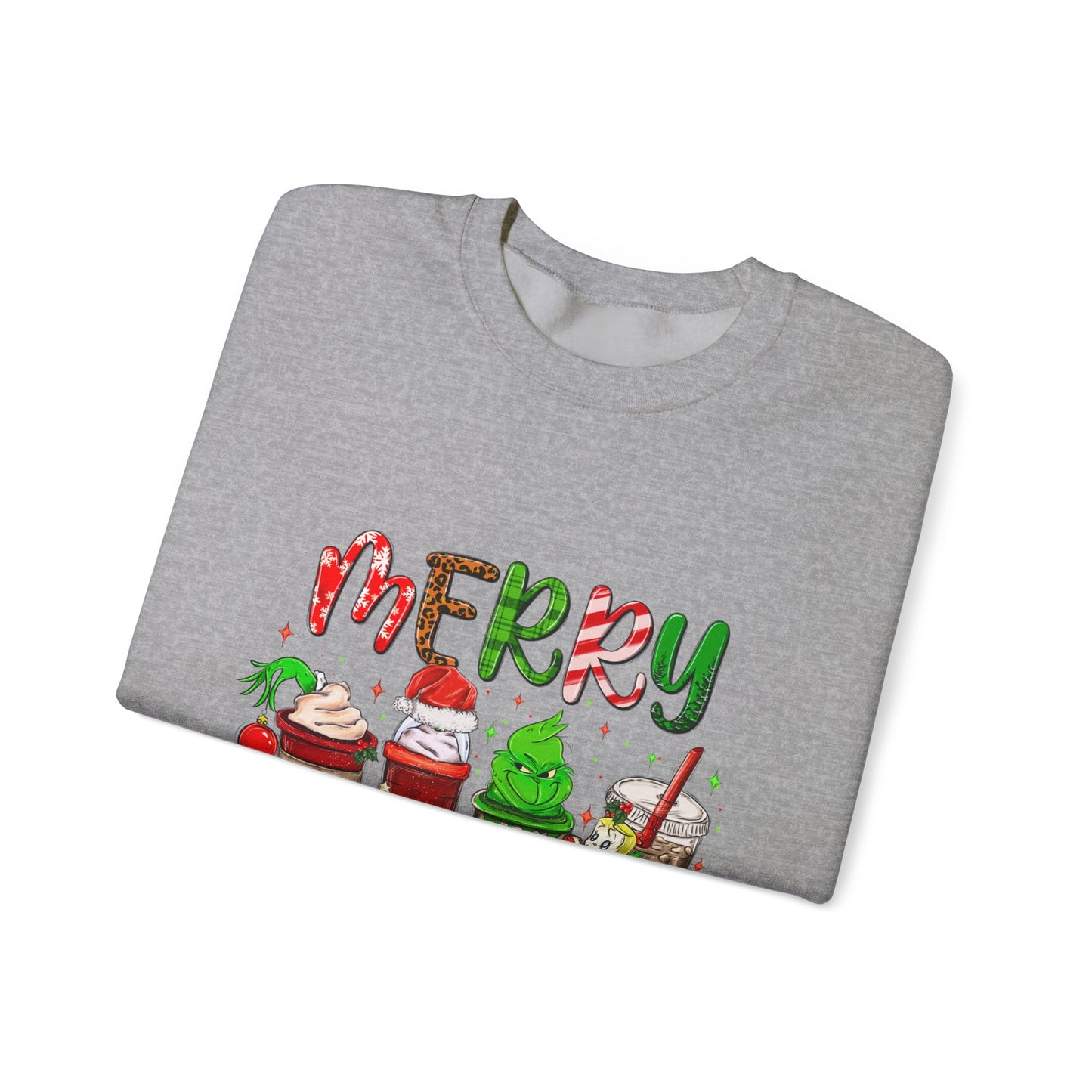 Merry Grinchmas Crewneck Sweatshirt