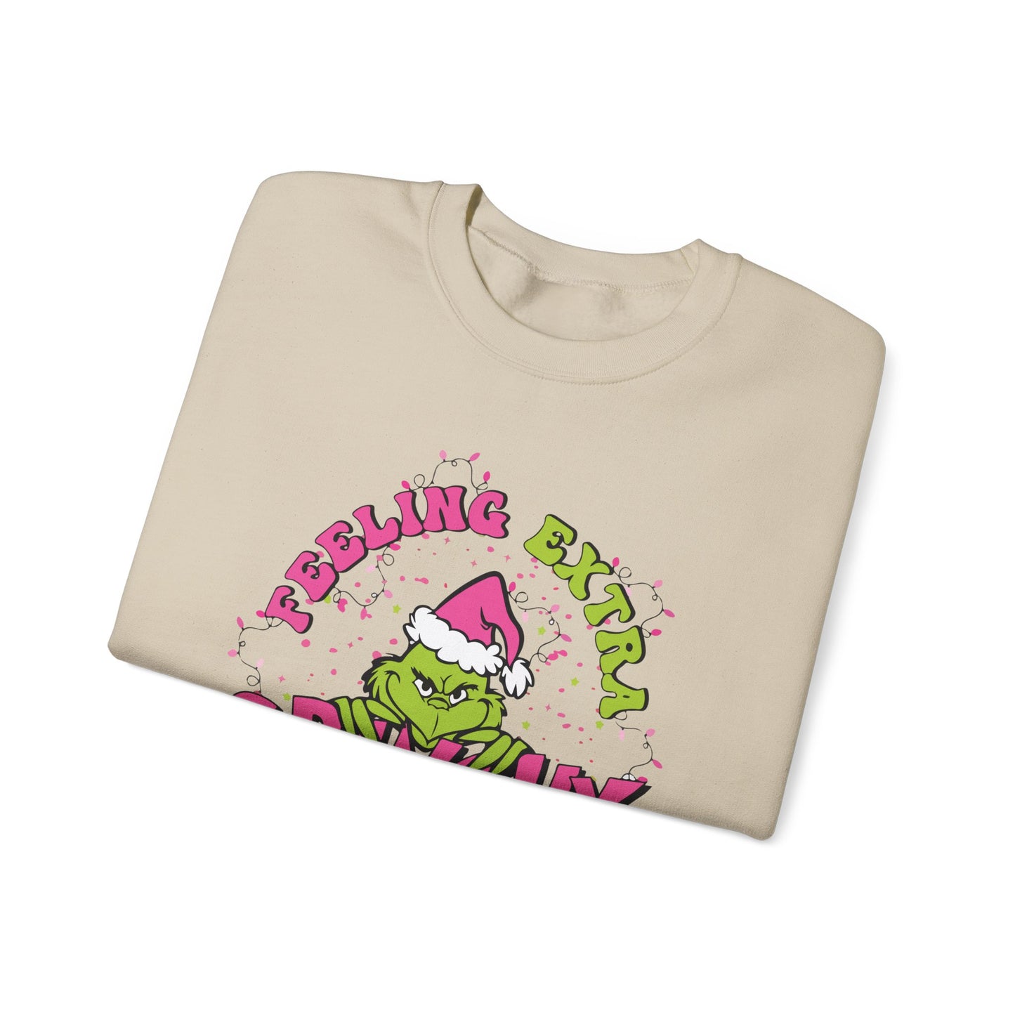 Feelin' Extra Grinchy Crewneck Sweatshirt