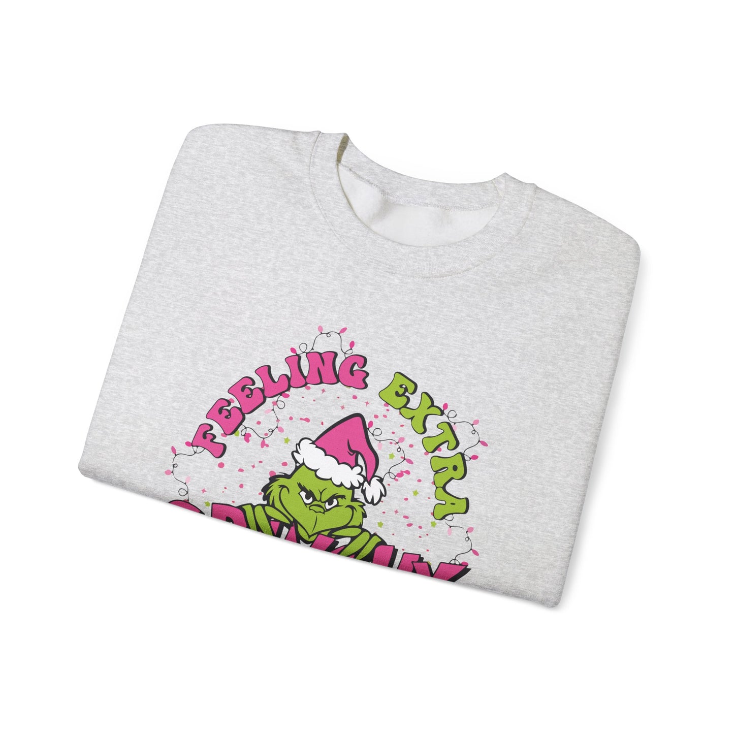 Feelin' Extra Grinchy Crewneck Sweatshirt