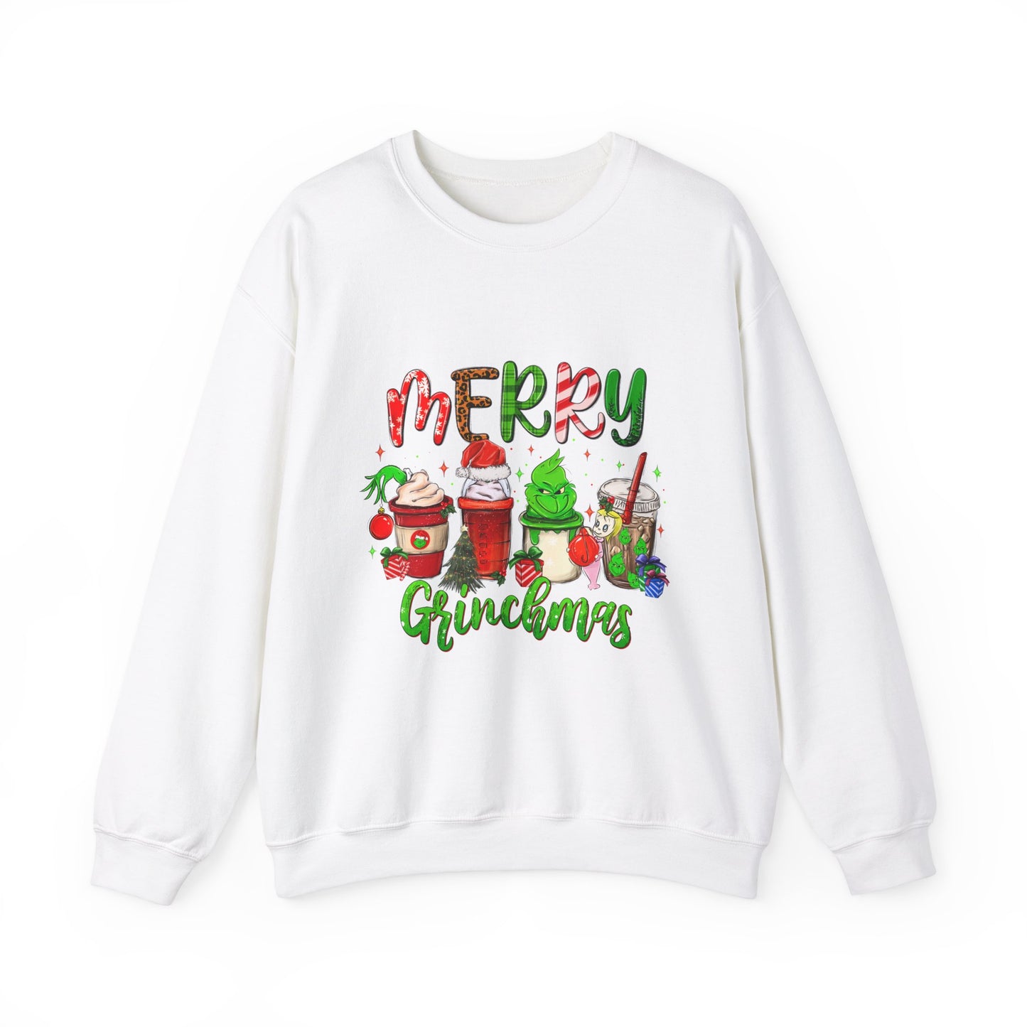 Merry Grinchmas Crewneck Sweatshirt