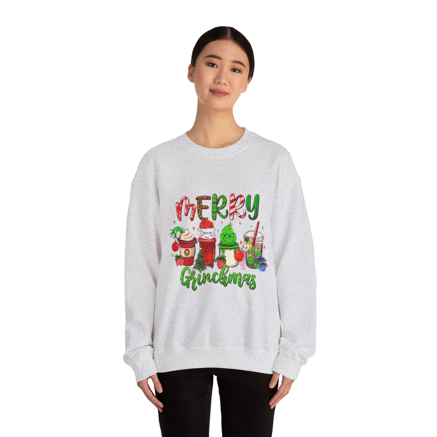 Merry Grinchmas Crewneck Sweatshirt