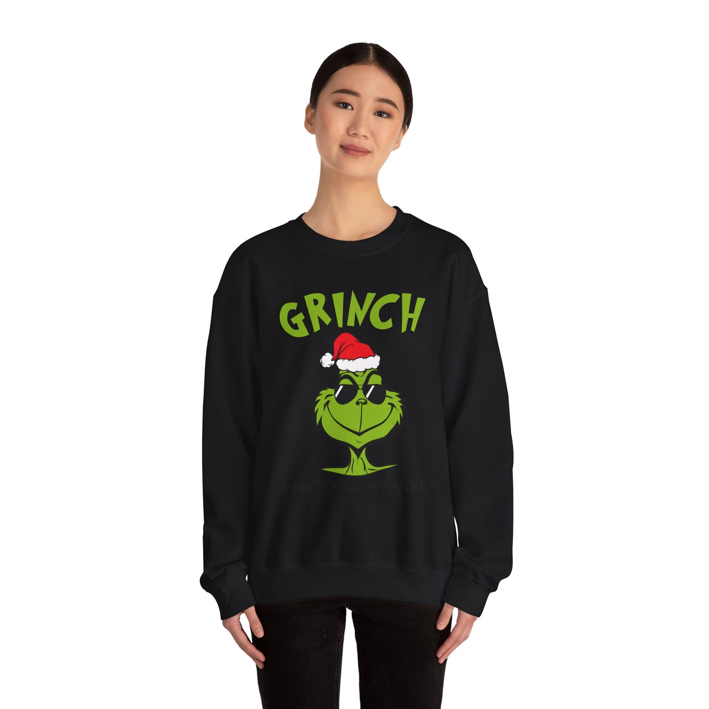 Grinch Don't Kill My Vibe Crewneck Sweatshirt