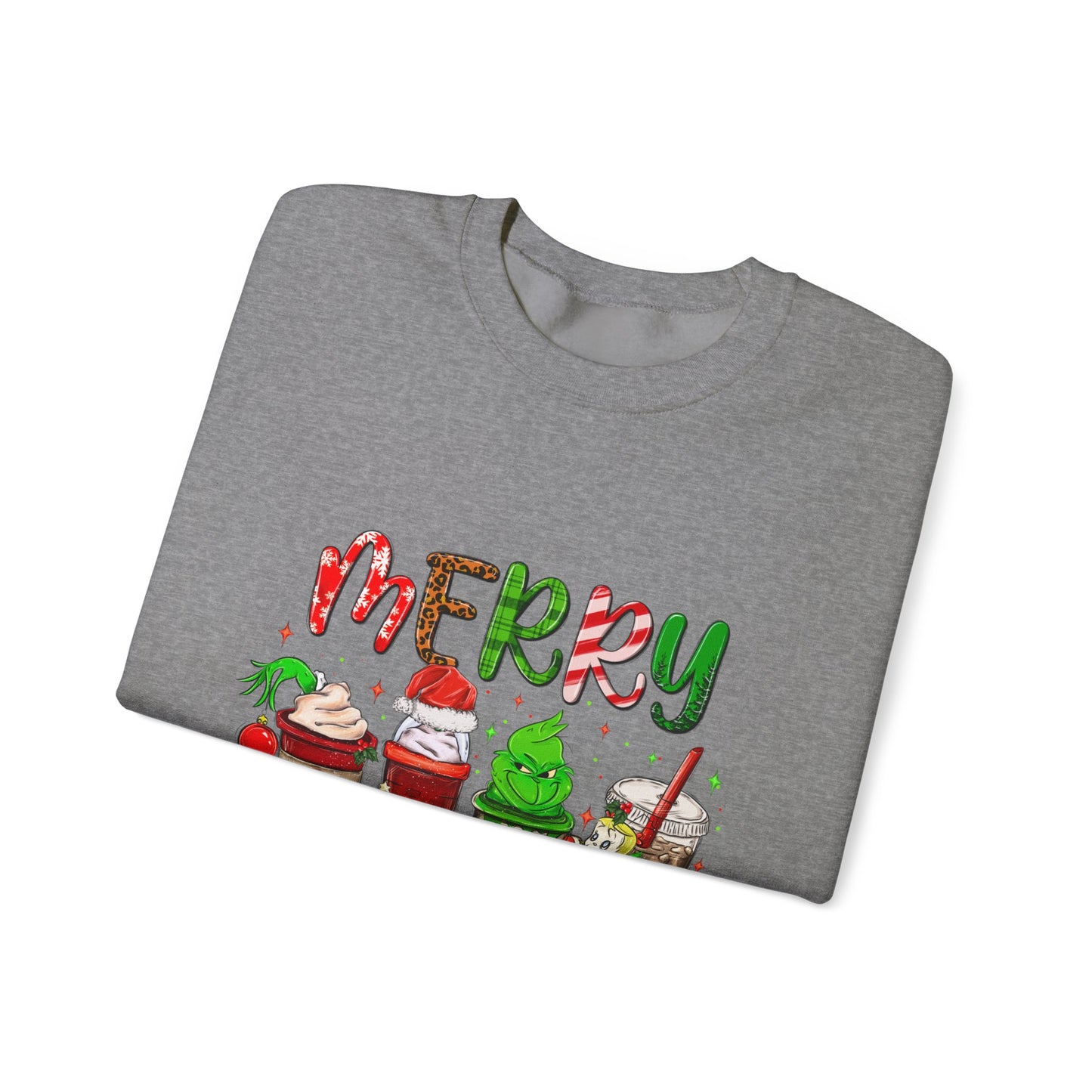 Merry Grinchmas Crewneck Sweatshirt