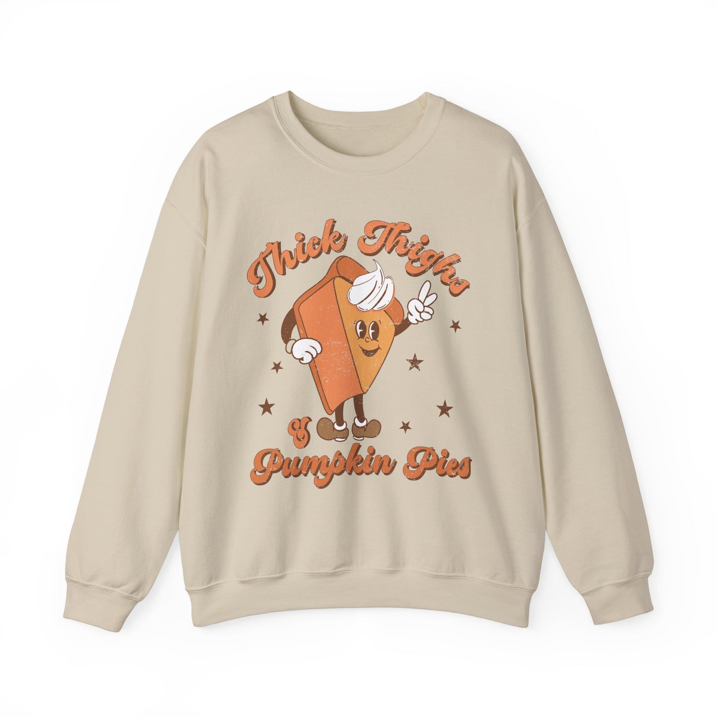 "Thick Thighs & Pumpkin Pies" Crewneck Sweatshirt