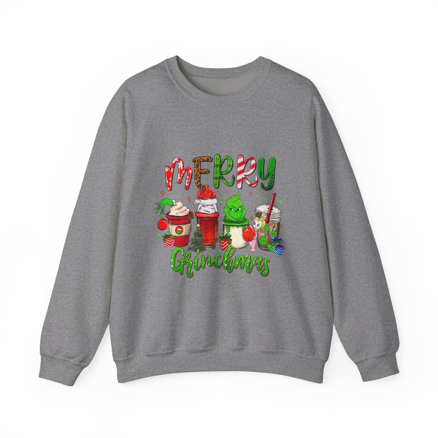 Merry Grinchmas Crewneck Sweatshirt