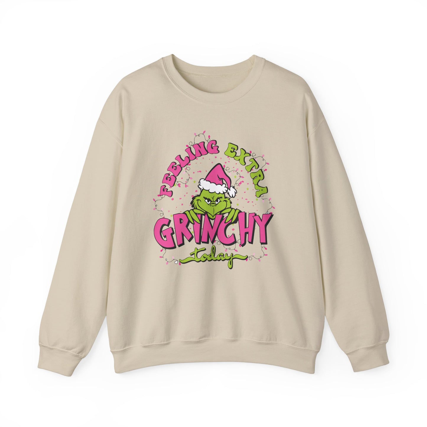 Feelin' Extra Grinchy Crewneck Sweatshirt