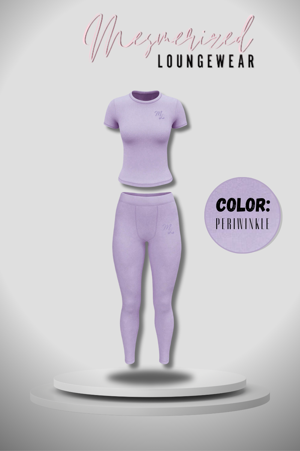 “Periwinkle” Lounge legging Set