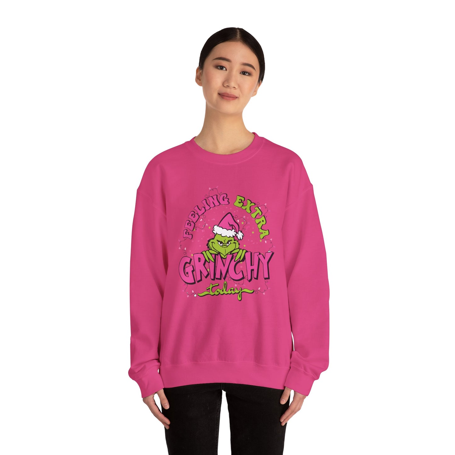 Feelin' Extra Grinchy Crewneck Sweatshirt