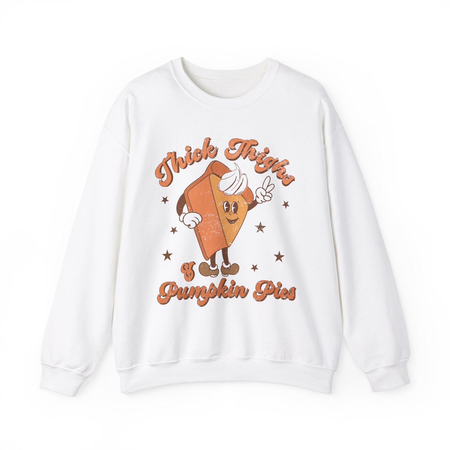 "Thick Thighs & Pumpkin Pies" Crewneck Sweatshirt