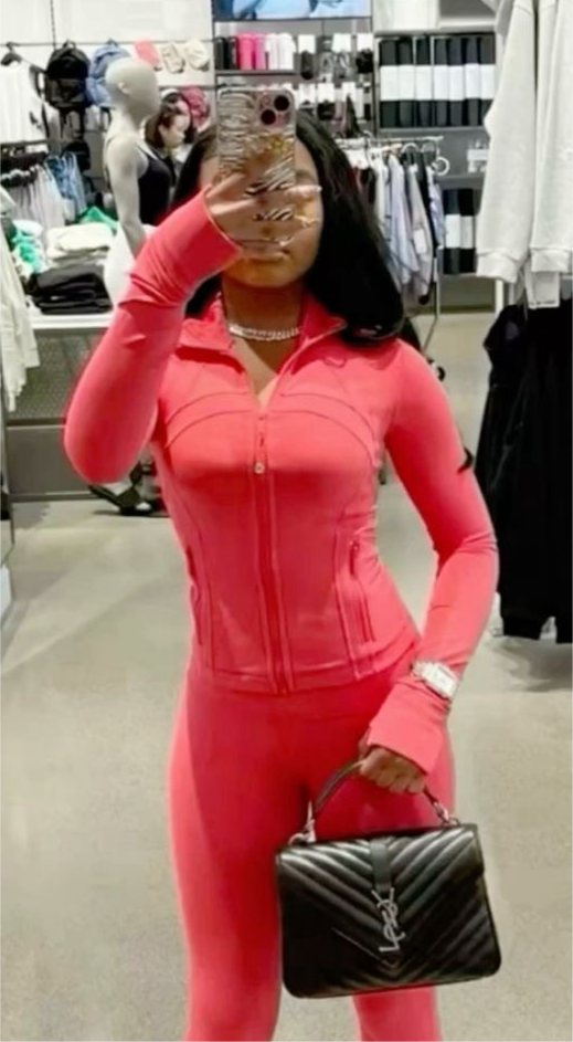 “Hot Pink” Lulu Jacket & Flare Set