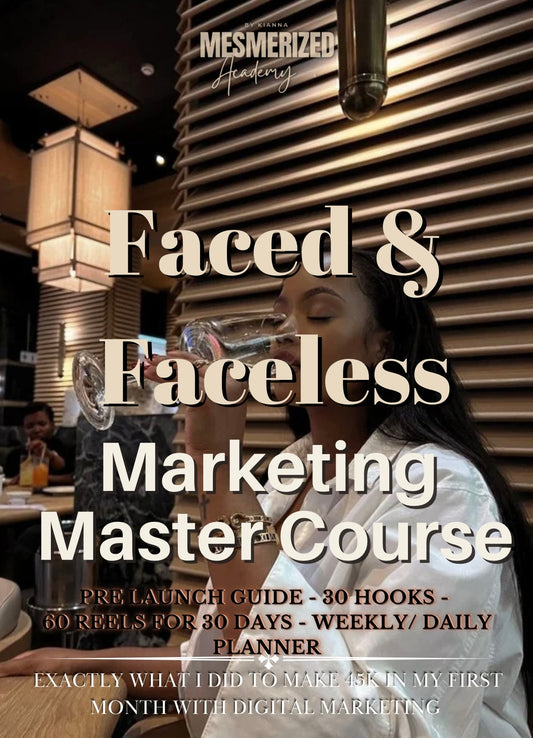 Faced & Faceless Marketing Master Course