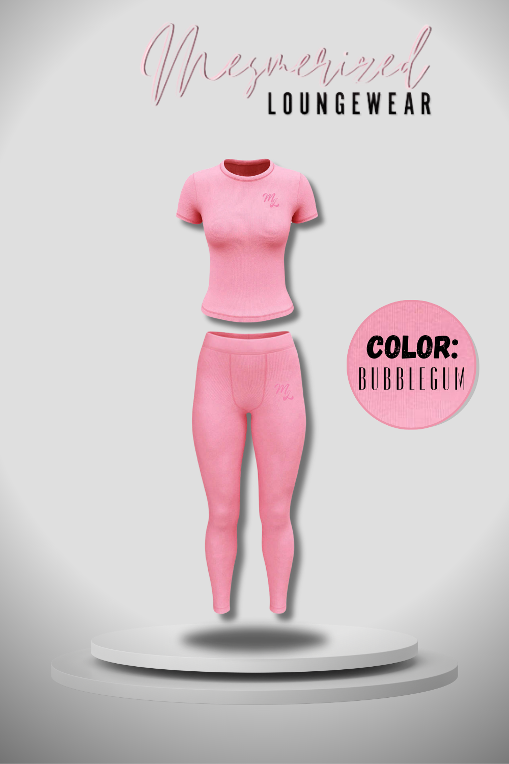 “Bubblegum” Lounge legging Set